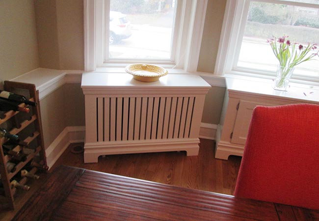 mission style radiator cover