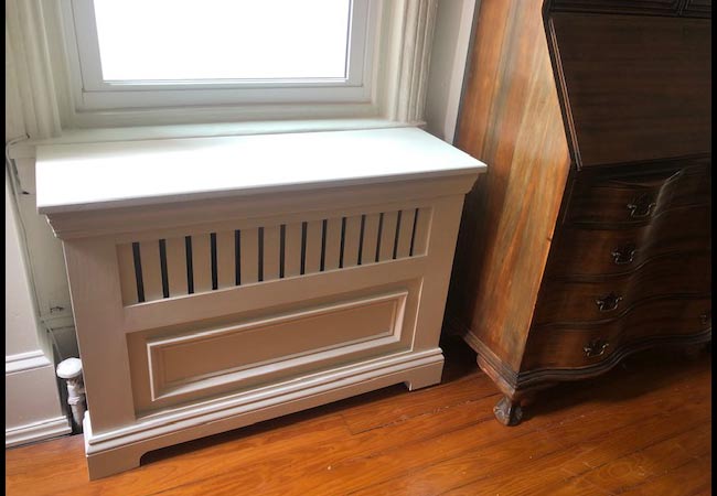 mission style radiator cover