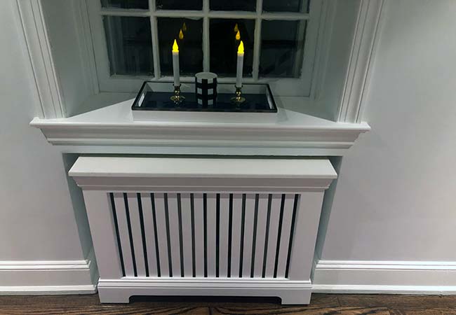 radiator covers for a nook